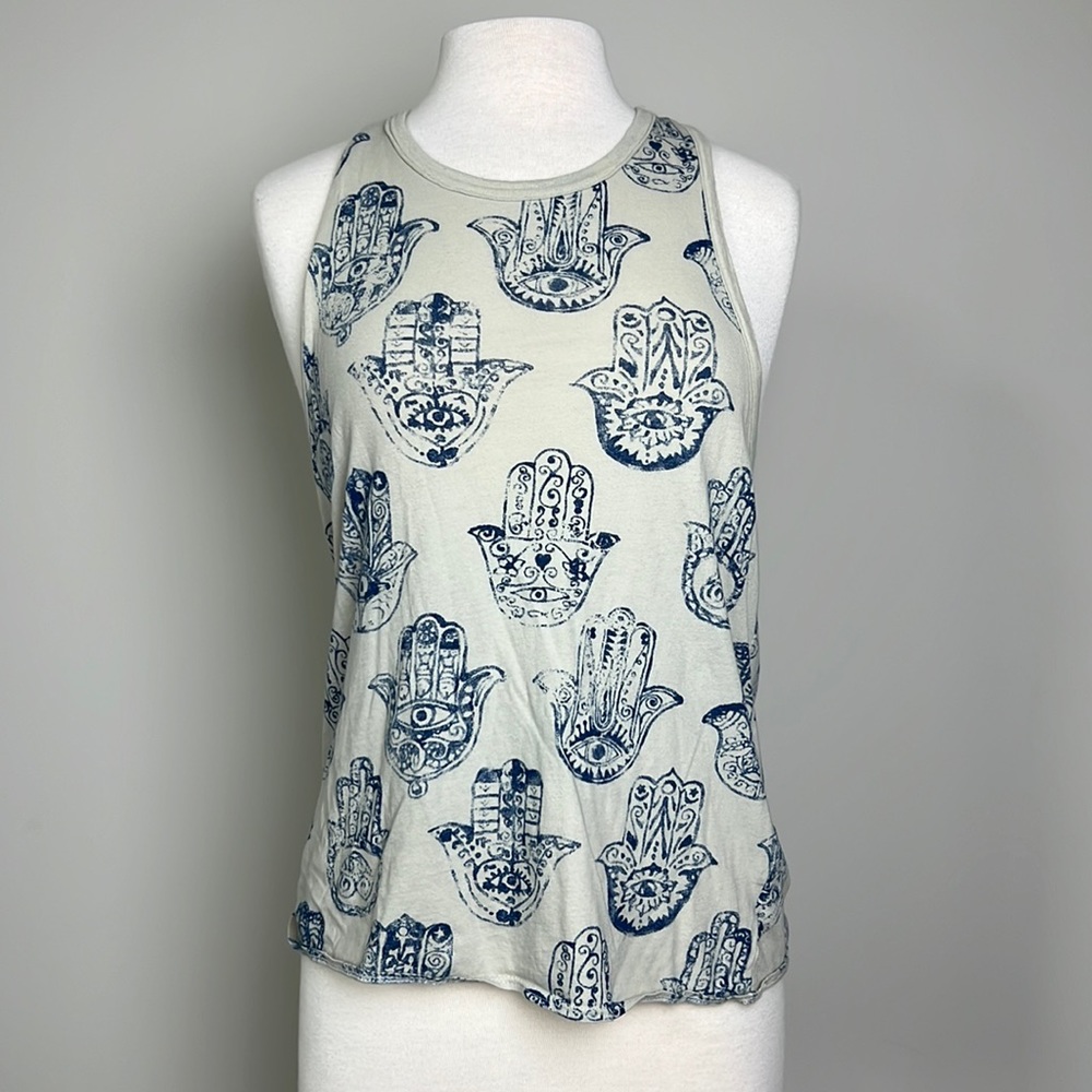 Chaser HAMSA  Racerback tank top shirt evil eye